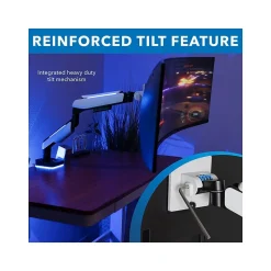 Mount-It! Adjustable Monitor Arm, Up to 49