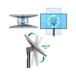 Mount-It! Adjustable POS Monitor Mount, Up to 23