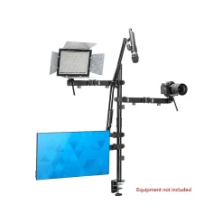 Mount-It! All-in-One Adjustable Studio Camera Setup Single Mount, Up to 32", Black (MI-481)