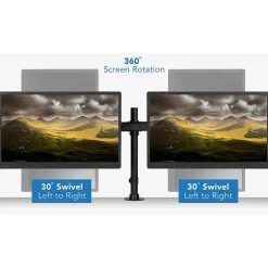Mount-It! Dual Monitor Desk Mount for 13
