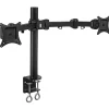 Mount-It! Dual Monitor Mount, Up To 27" Monitors, Black (MI-752)
