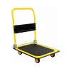 Mount-It! Foldable Flatbed with Swivel Wheels, 330 lb. Capacity, Black/Yellow (MI-920)