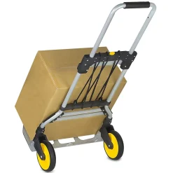 Mount-It! Folding Hand Truck and Dolly, 264 Lb Capacity (MI-902)