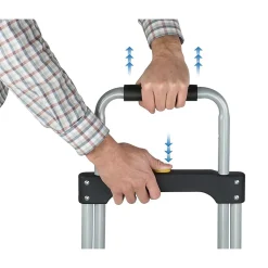 Mount-It! Folding Hand Truck and Dolly, 264 Lb Capacity (MI-902)