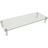 Mount-It! Glass Monitor Riser, 22" Wide, Clear (MI-7263)