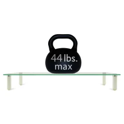 Mount-It! Glass Monitor Riser, 22