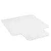 Mount-It! Hard Floor Chair Mat with Lip, 35.5" x 47", Clear Vinyl (MI-7818)