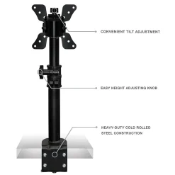 Mount-It! Height Adjustable Single Monitor Desk Mount for 13"-30" Screens (MI-706)