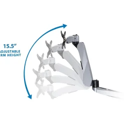 Mount-It! Modular Desk Mount Adjustable Monitor Arm, Up to 27