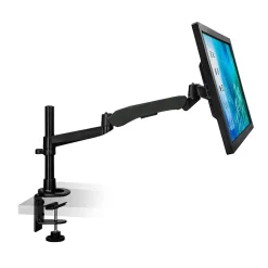 Mount-It! Modular Desk Mount Adjustable Monitor Mount, Up to 30" Monitors, Black (MI-35111B)