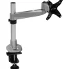 Mount-It! Modular Mount Adjustable Monitor Mount, Up to 30" Monitors, Gray/Silver (MI-321116)