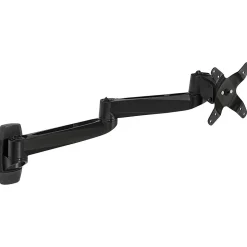 Mount-It! Modular Mount Adjustable Monitor Stands, Up to 27" Monitors, Black (MI-33114-BLK)