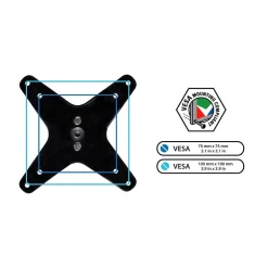 Mount-It! Modular Mount Adjustable Monitor Stands, Up to 27