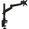 Mount-It! Modular Mount Adjustable Monitor Arm, Up to 30" Monitors, Black (MI-33111-BLK)