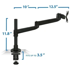 Mount-It! Modular Mount Adjustable Monitor Arm, Up to 30