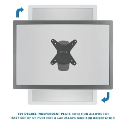 Mount-It! Modular Mount Adjustable Monitor Mount, Up to 30