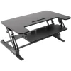 Mount-It! Mount-It! 36."W Rectangular Adjustable Standing Desk Converter, Black (MI-7926)