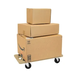 Mount-It! Small Platform Mover Dolly, 220 lb. Capacity, Light Brown (MI-925)