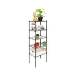 Mount-It! 5-Tier Metal Shelving Unit, 17