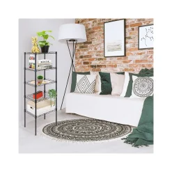 Mount-It! 5-Tier Metal Shelving Unit, 17