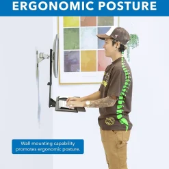 Mount-It! 25"W Adjustable Standing Keyboard Tray (MI-7915)