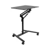 Mount-It! 28"W Manual Adjustable Standing Desk, Black (MI-7969)