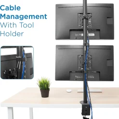 Mount-lt! Adjustable Monitor Mount, Up to 32