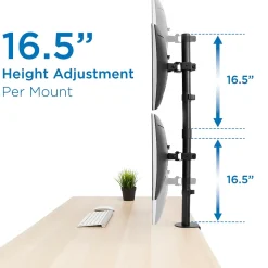 Mount-lt! Adjustable Monitor Mount, Up to 32