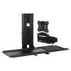 Mount-lt! Adjustable Monitor and Keyboard Wall Mount, Up to 32", Black (MI-7919)