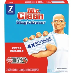 Mr. Clean Magic Eraser Extra Durable White Scouring Pad, 7/Pack (69522)