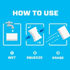 Mr. Clean Magic Eraser Original White Scouring Pad, 6 Pads/Pack, 6 Packs/Carton (79009)