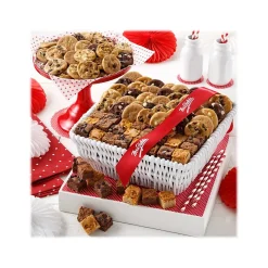 Mrs. Fields Nibblers Cookie and Brownie Bite Basket Variety Pack, 67.2 oz., (ST21EVBSKT023)