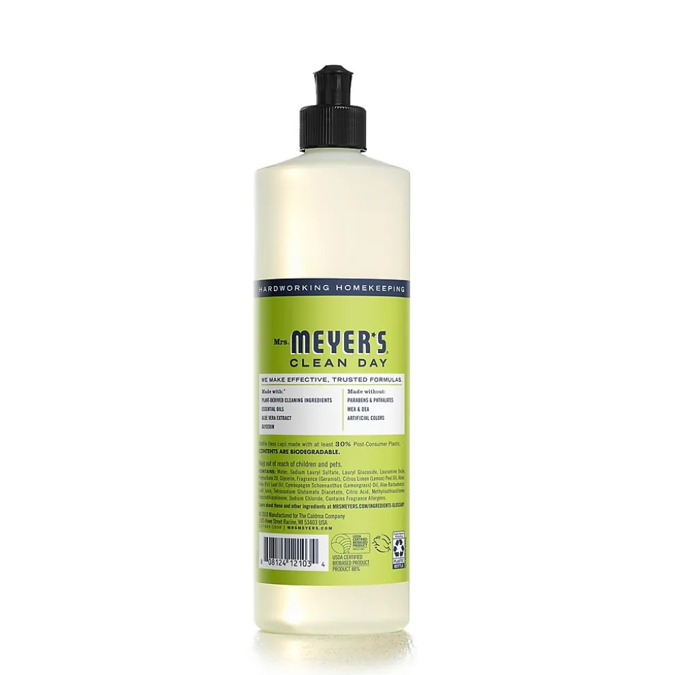 Mrs. Meyer's Liquid Dish Soap, Lemon Verbena, 16 oz. (347635)
