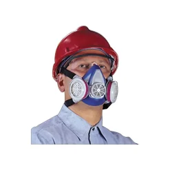 MSA Safety Advantage® Half Facepiece Air Purifying Respirator, Blue, Medium, Thermoplastic Rubber