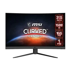 MSI Optix Refurbished 31.5" Curved 165 Hz LED Monitor, Black (OPTIX G32C4W)