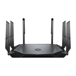 MSI RadiX AX6600 Tri Band MU-MIMO WiFi 6 Gaming Router, Black (RADIXAX6600)