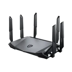 MSI RadiX AX6600 Tri Band MU-MIMO WiFi 6 Gaming Router, Black (RADIXAX6600)