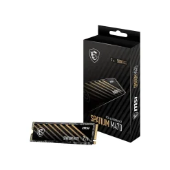 MSI SPATIUM M470 1TB PCIe Gen 4 x4/NVMe 1.3 Internal Solid-State Drive (M470N1TB)