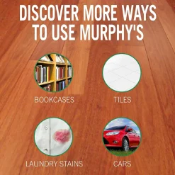 Murphy Oil Soap Wood Cleaner, Original, 128 fl oz. (101103)