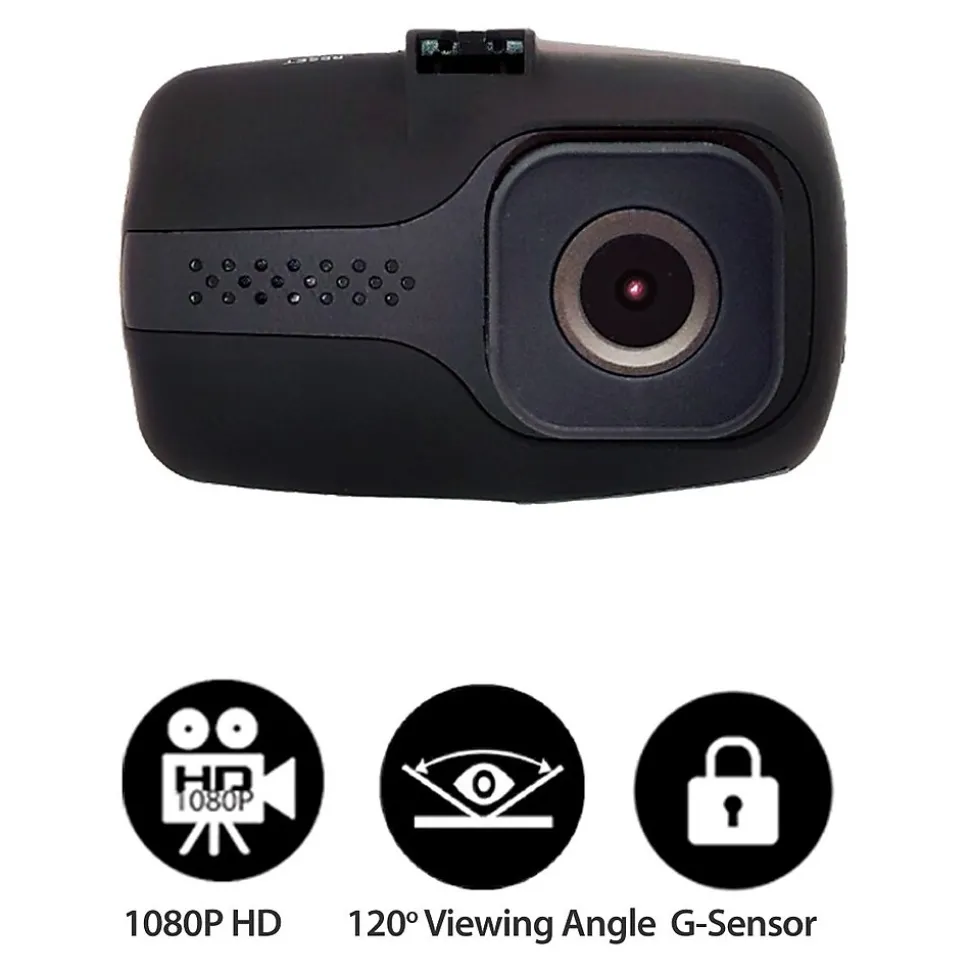 myGEKOgear Orbit 110 2.1 Megapixel Vehicle Camera, Black (GO1108G)