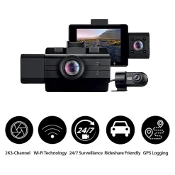 myGEKOgear Scout Pro 8.3 Megapixel Vehicle Camera, Black (GOSP32G)