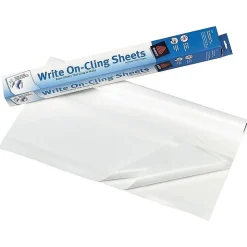 National Brand Polyvinyl Chloride Dry-Erase Whiteboard, 3' x 2' (24391)