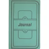National Canvas Tuff Series Accounting Journal, 12.13" x 7.63", Green, 250 Sheets/Book (A66500J)