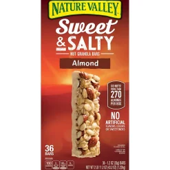 Nature Valley Sweet & Salty Almond Granola Bar, 1.2 oz., 36 Bars/Box (GEM12977)