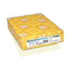 Neenah Paper Classic Crest 8.5"W x 11"L Writing Paper, 24 Lbs., Smooth, 500/Ream (01345)