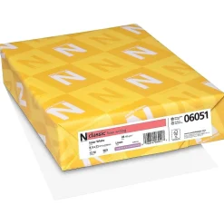 Neenah Paper CLASSIC 8.5"W x 11"L Writing Paper, 24 lbs., 97 Brightness, 500/Ream (06051)