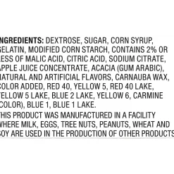 Nerds Rainbow Gummy Clusters Candy, 6 oz. (08476)