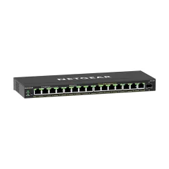 Netgear 300 Plus 16-Port Gigabit Ethernet Managed Switch, 10/100/1000 Mbps (GS316EP-100NAS)
