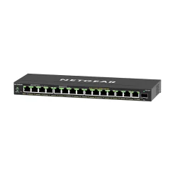Netgear 300 Plus 16-Port Gigabit Ethernet Managed Switch, 10/100/1000 Mbps (GS316EPP-100NAS)