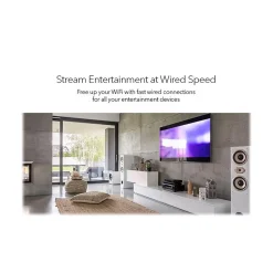 Netgear 300 Series 5-Port Gigabit Ethernet Unmanaged Switch, Black (GS305-300PAS)